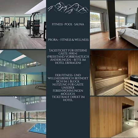 Apartment Prora Block 1 - Mit Pool, Sauna Und Fitness - Sonnenschein