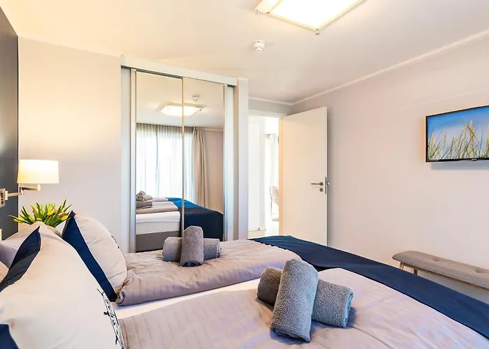 Prora Block 1 - Strandnahe Mit Pool, Sauna Und Fitness - Sonnenschein アパート *